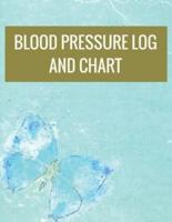 Blood Pressure Log and Chart