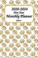 2020-2024 Five Year Glitter Monthly Planner