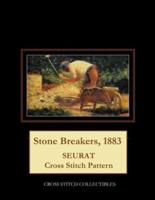 Stone Breakers, 1883: Seurat Cross Stitch Pattern