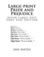 Large-Print Pride and Prejudice