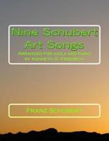 Nine Schubert Art Songs