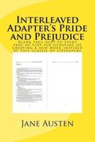 Interleaved Adaptor's Pride and Prejudice