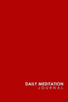 Daily Meditation Journal