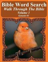 Bible Word Search Walk Through The Bible Volume 1