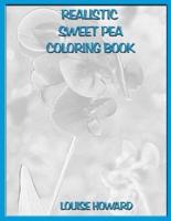 Realistic Sweet Pea Coloring Book