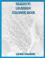 Realistic Lavender Coloring Book