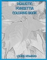 Realistic Poinsettia Coloring Book