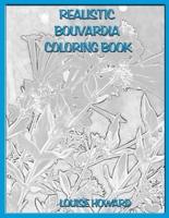 Realistic Bouvardia Coloring Book