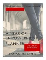 A Year Of Empowerment Planner