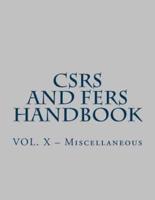CSRS and FERS Handbook