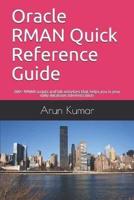 Oracle RMAN Quick Reference Guide