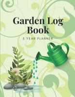 Garden Log Book 5 Year Planner