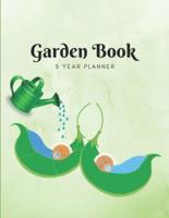 Garden Book 5 Year Planner
