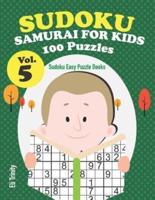 Sudoku Samurai for Kids 100 Puzzles Vol.5