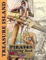 Treasure Island Pirates Coloring Book