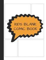 Kids Blank Comic Book