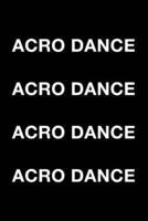 Acro Dance Acro Dance