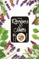 Blank Cookbook Recipes & Notes