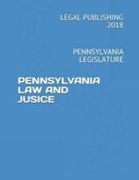 Pennsylvania Law and Jusice