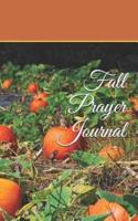 Fall Prayer Journal