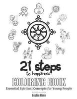 21 Steps to Happiness Coloring Book