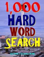 1,000 Hard Word Search