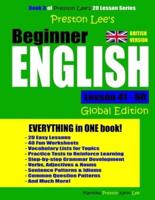 Preston Lee's Beginner English Lesson 41 - 60 Global Edition (British Version)