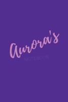Aurora's Notebook
