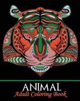 Animal Adult Coloring Book