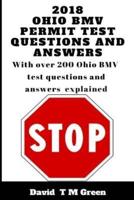 2018 Ohio BMV Permit Test Questions And Answers