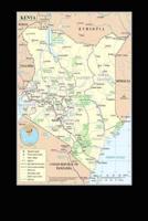 A Map of the Cities of Kenya in Africa Journal