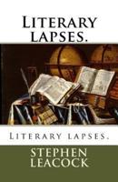 Literary Lapses.