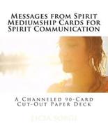 Messages from Spirit Mediumship Cards for Spirit Communication