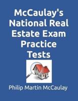 McCaulay's National Real Estate Exam Practice Tests