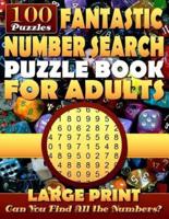 Fantastic Number Search Puzzle Book for Adults