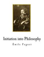 Initiation Into Philosophy