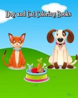 Dog and Cat Coloring Books