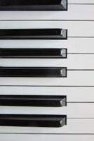 Blank Journal - Black and Ivory Piano Keys