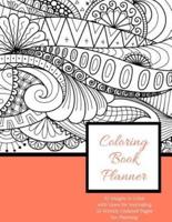 Coloring Book Planner