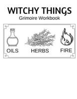 Witchy Things Grimoire Workbook