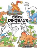 Dinosaur Kingdom Coloring Books For Kids