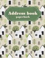 Address Book Paperback