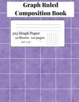 Graph Ruled Composition Book