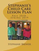 Stephanie's Child Care Lesson Plan