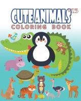 Cute Animals Coloring Book Vol.25