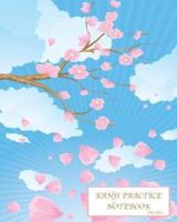 Kanji Practice Notebook-Blue Skies