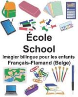 Français-Flamand (Belge) École/School Imagier Bilingue Pour Les Enfants