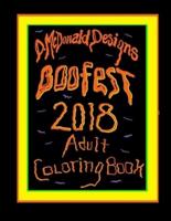 D.McDonald Designs Boofest 2018 Adult Coloring Book