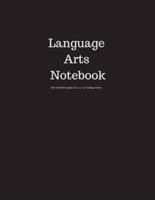 Language Arts Notebook 200 Sheet/400 Pages 8.5 X 11 In.-College Ruled