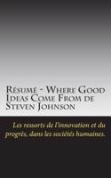 Résumé - Where Good Ideas Come From De Steven Johnson